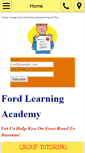 Mobile Screenshot of fordlearningacademy.com